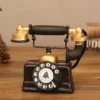 Random Retro Nostalgic Old Fashioned Telephone Ornaments Creative Phone Model Movie Shooting Bar Desktop Decorations