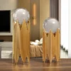 Light Luxury Crystal Ball Ornaments Living Room Tv Cabinet Wine Office Study Bookcase Desktop Model Decoration
