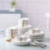 Nordic Premium Ceramic Dinnerware Dinner Set Ceramic Plates Bowl Set