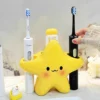 Ins Star Toothbrush Holder Ceramic Toothpaste Storage Racks Cute Desktop Ornament