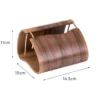 Creative Wooden Tissue Box Hotel Soft Pack Matching Desktop Storage Value Artistic Wooden Tissue Box