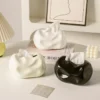 Creative Cream Style Tissue Box Ceramic Living Room Household Desktop Decoration Ornaments Napkin Paper Box Tissue Storage Box