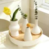 Random Fresh Style Ceramic Vase Ins Ceramics Vase Desktop Artificial Flower Arrangement Vessel